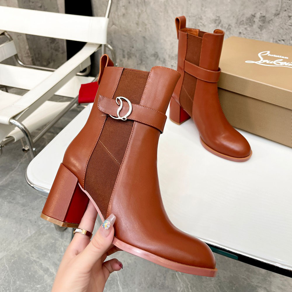 Christian Louboutin CL Chelsea Leather booty - PerfectKickZ