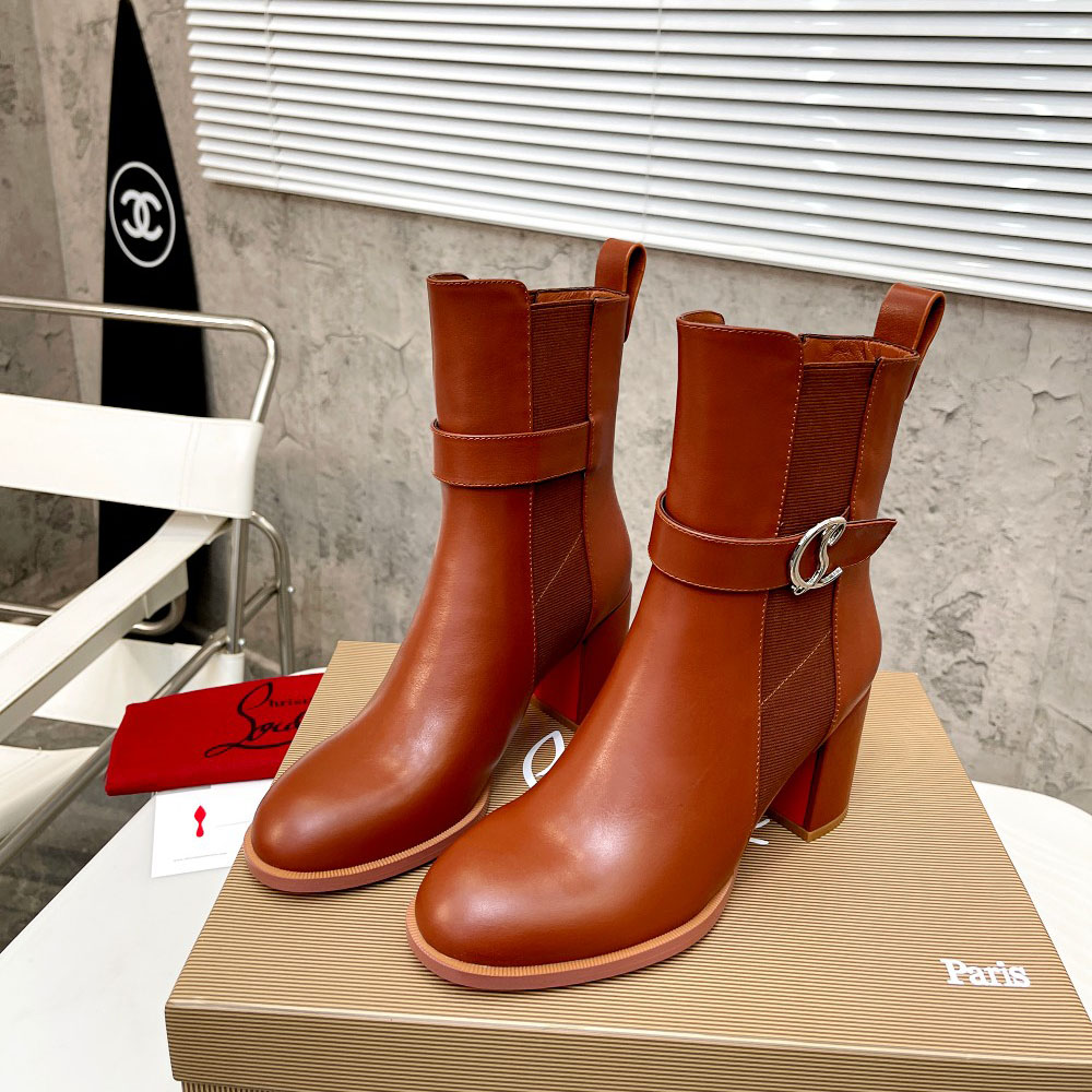 Christian Louboutin CL Chelsea Leather booty - PerfectKickZ