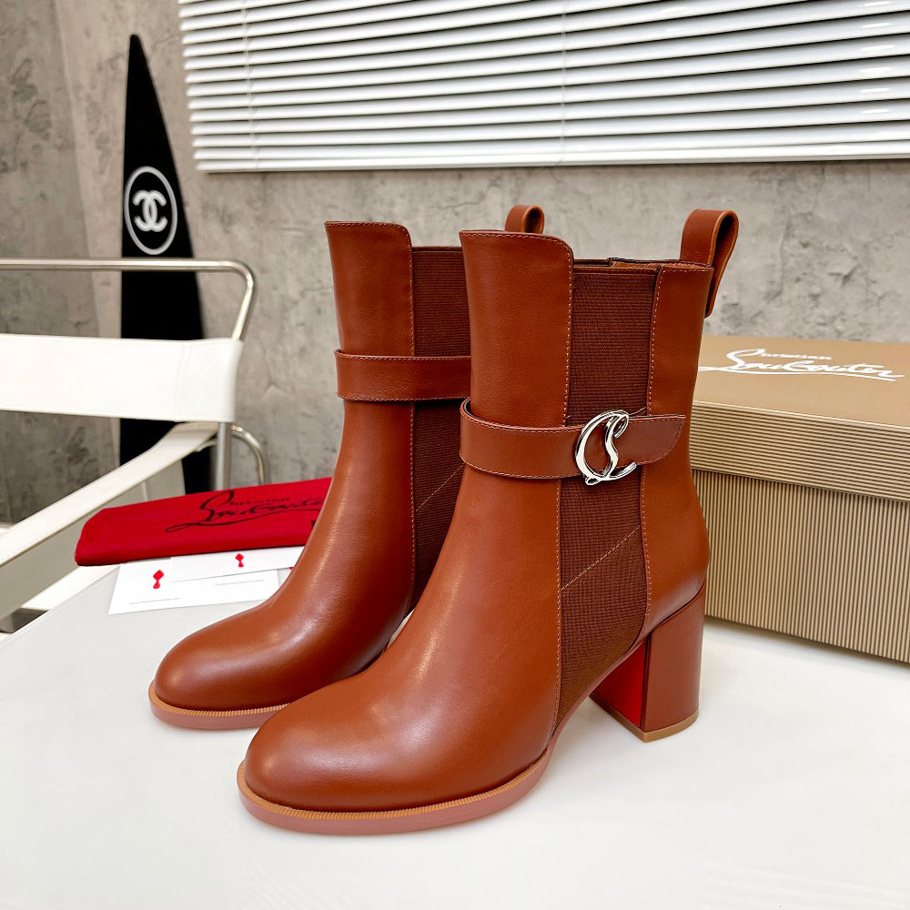 Christian Louboutin CL Chelsea Leather booty - PerfectKickZ