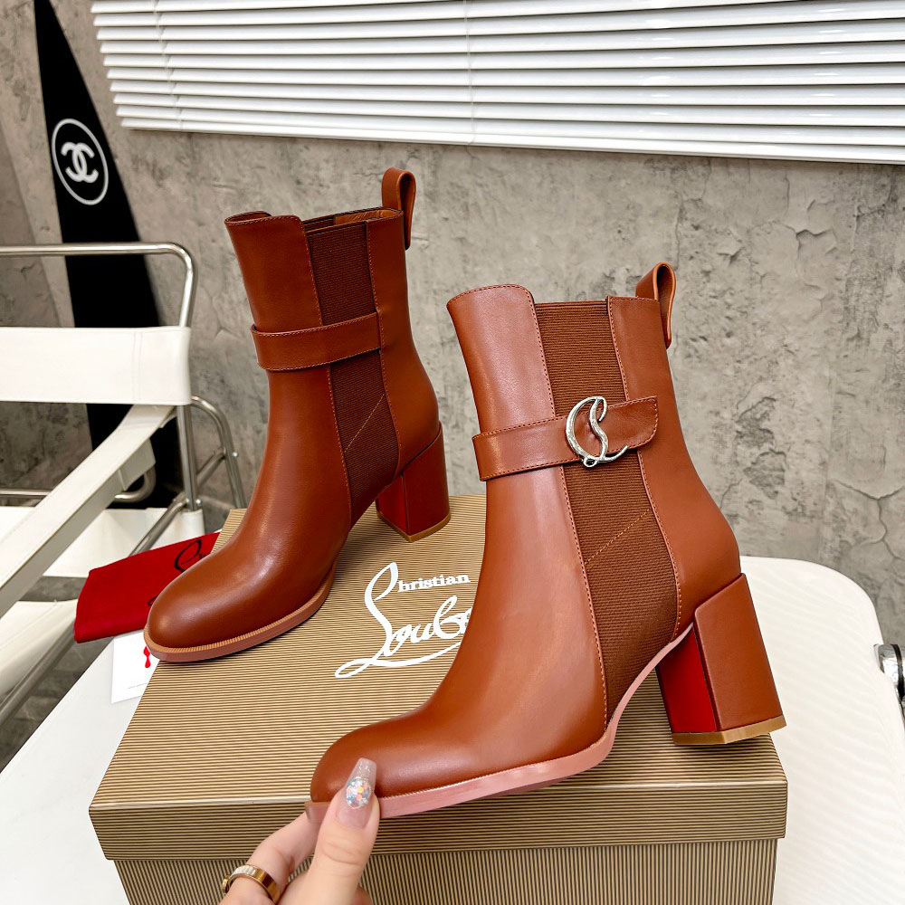 Christian Louboutin CL Chelsea Leather booty - PerfectKickZ