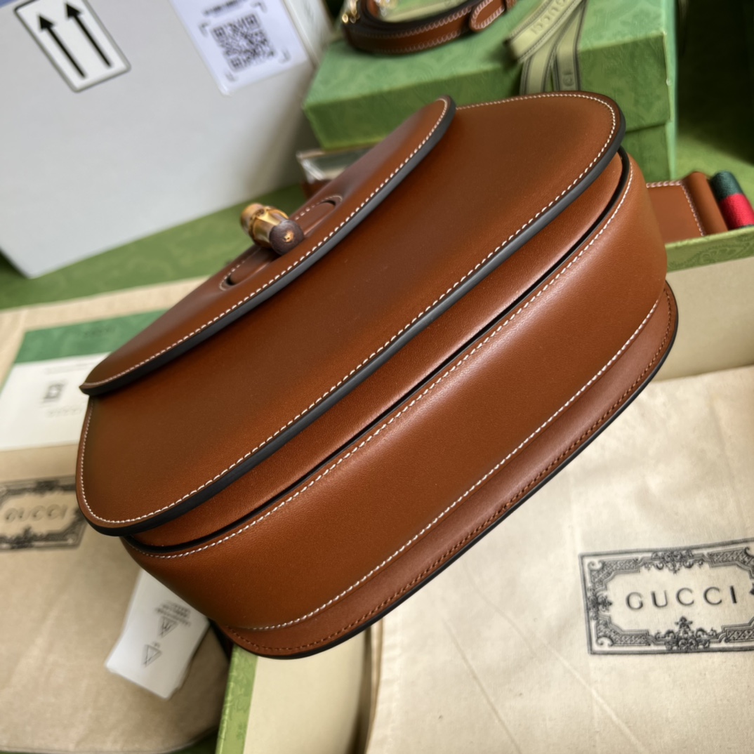 Gucci Bamboo 1947 Small Bag (21-15-7cm) - PerfectKickZ