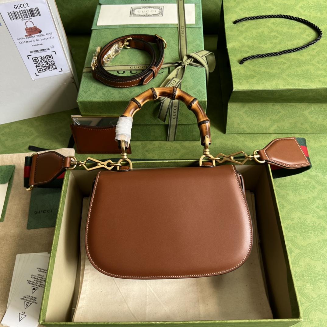 Gucci Bamboo 1947 Small Bag (21-15-7cm) - PerfectKickZ