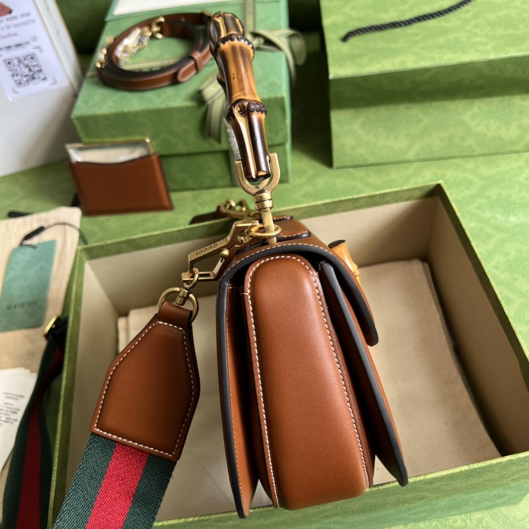 Gucci Bamboo 1947 Small Bag (21-15-7cm) - PerfectKickZ