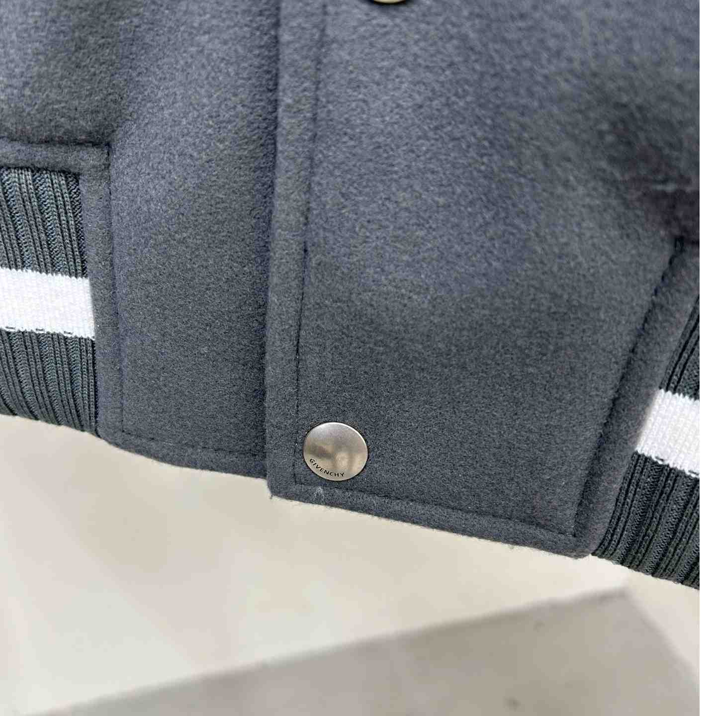 Givenchy Varsity Jacket In Wool And Leather - PerfectKickZ