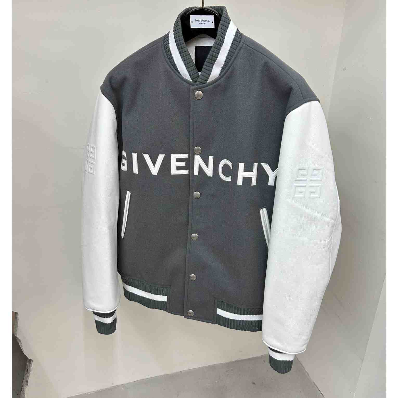 Givenchy Varsity Jacket In Wool And Leather - PerfectKickZ