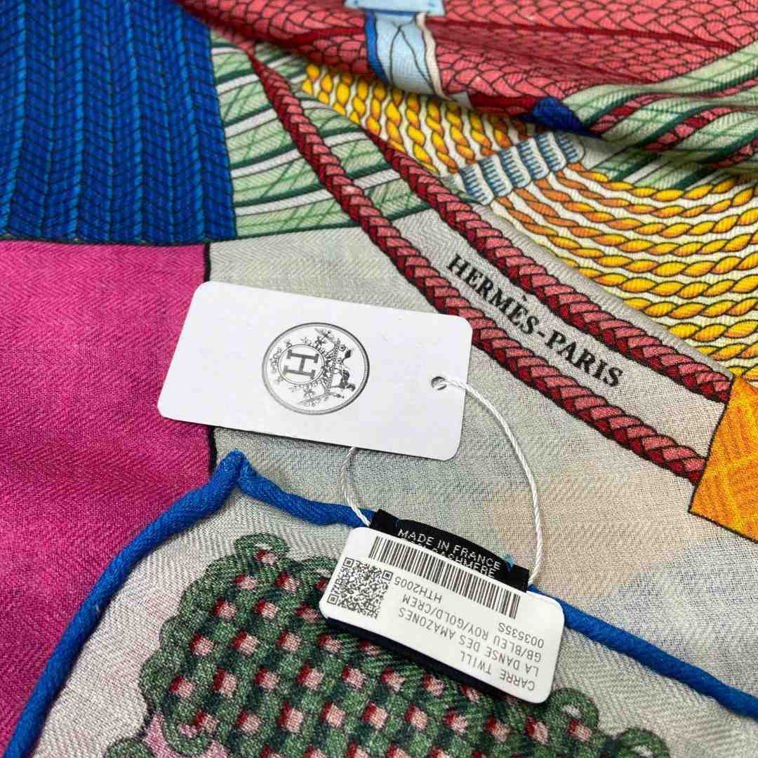Hermes Dressage Tressage Shawl 140 - PerfectKickZ