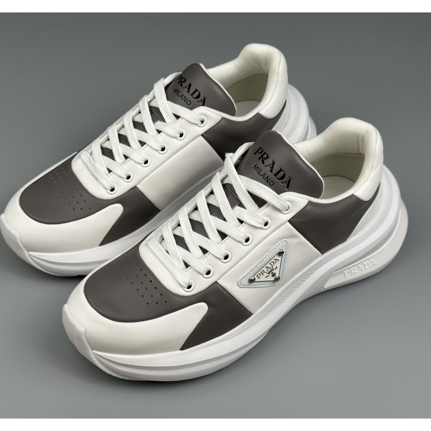 Prada Leather Sneakers(upon uk size) - PerfectKickZ