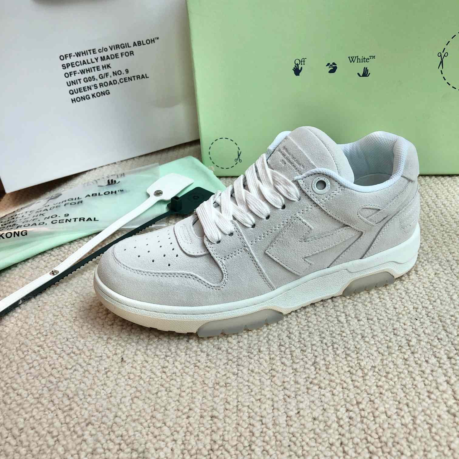 Off White Out Of Office Calf Calf Leather Sneaker - PerfectKickZ