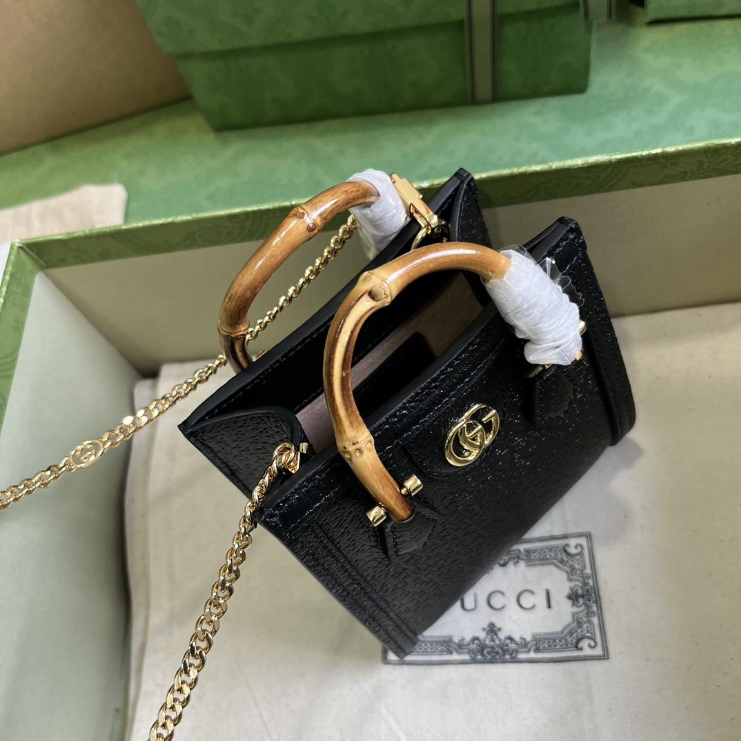 Gucci Diana Super Mini Bag (16.5x 12x 6cm) - PerfectKickZ
