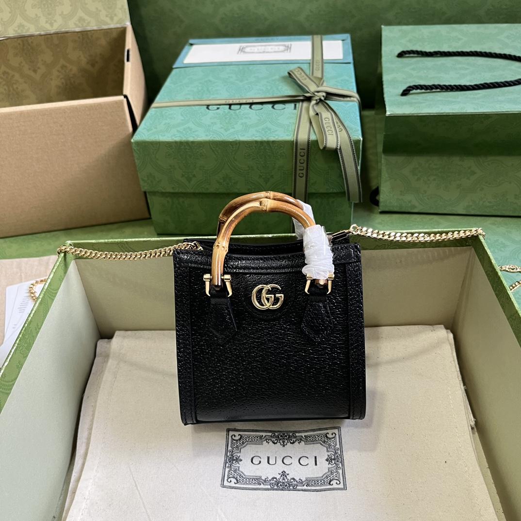 Gucci Diana Super Mini Bag (16.5x 12x 6cm) - PerfectKickZ