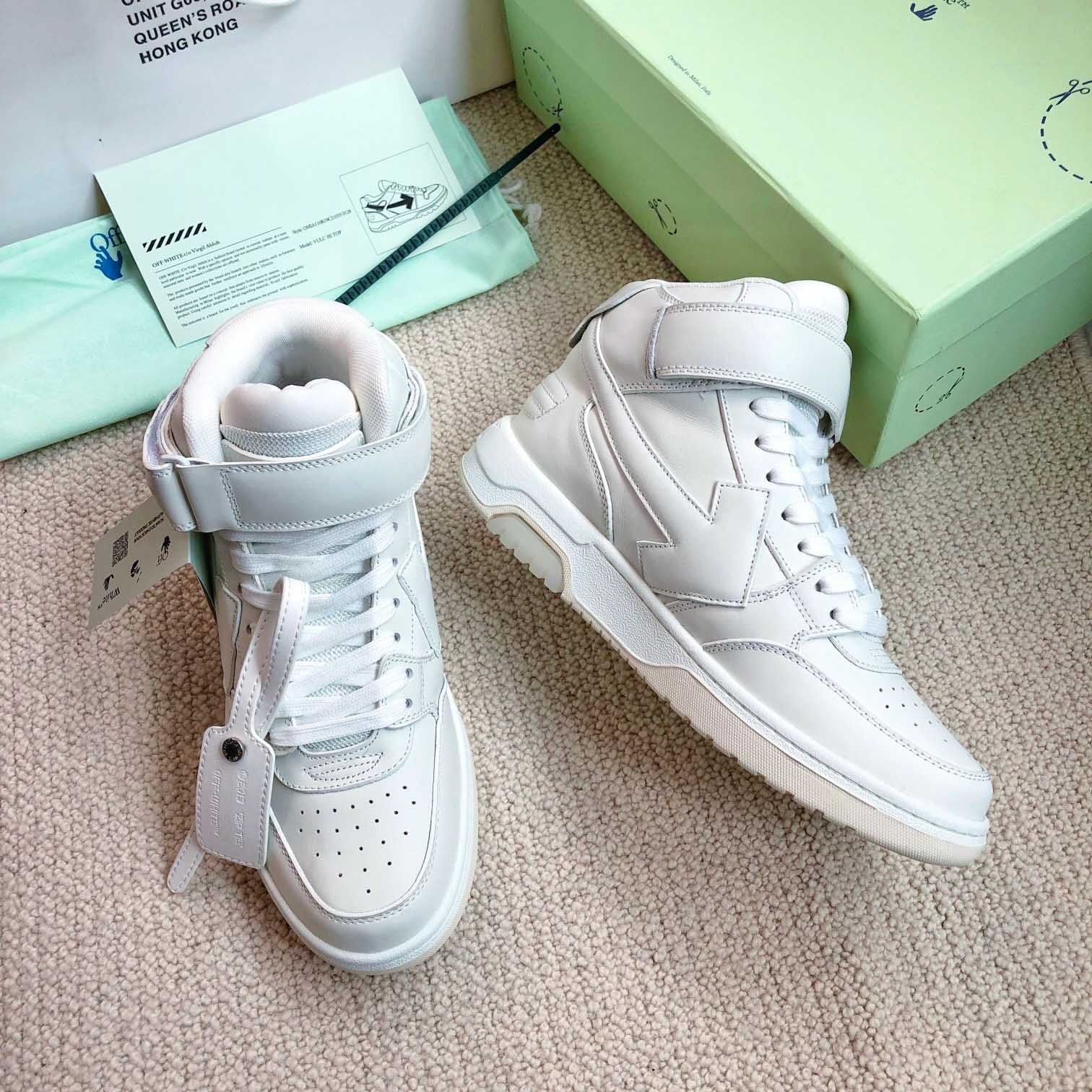 Off White Out Of Office Mid Top Sneaker - PerfectKickZ