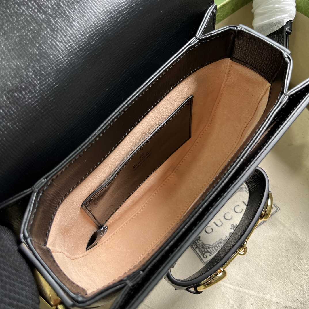 Gucci Horsebit 1955 Mini Rounded Bag (20x 13x 6cm) - PerfectKickZ