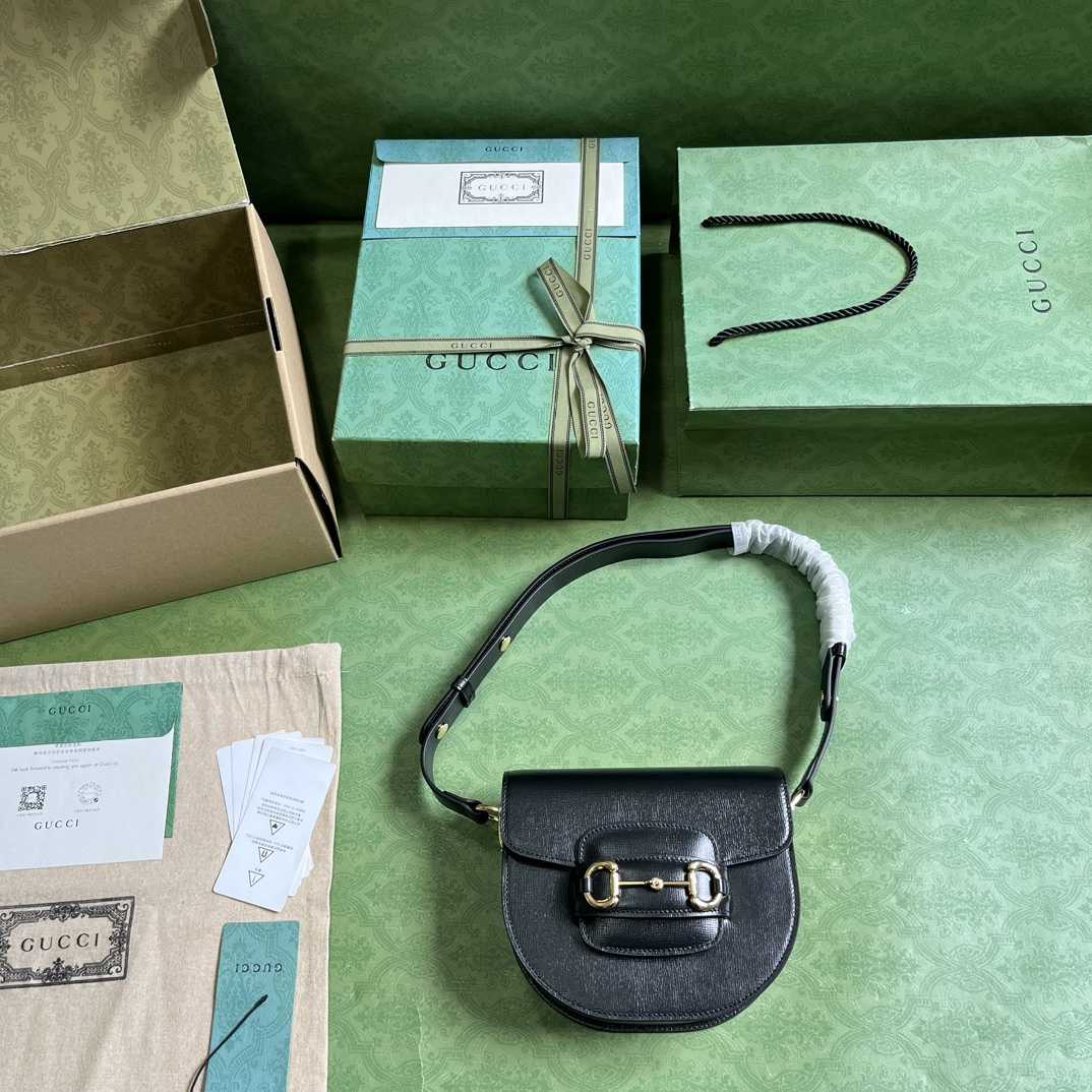 Gucci Horsebit 1955 Mini Rounded Bag (20x 13x 6cm) - PerfectKickZ