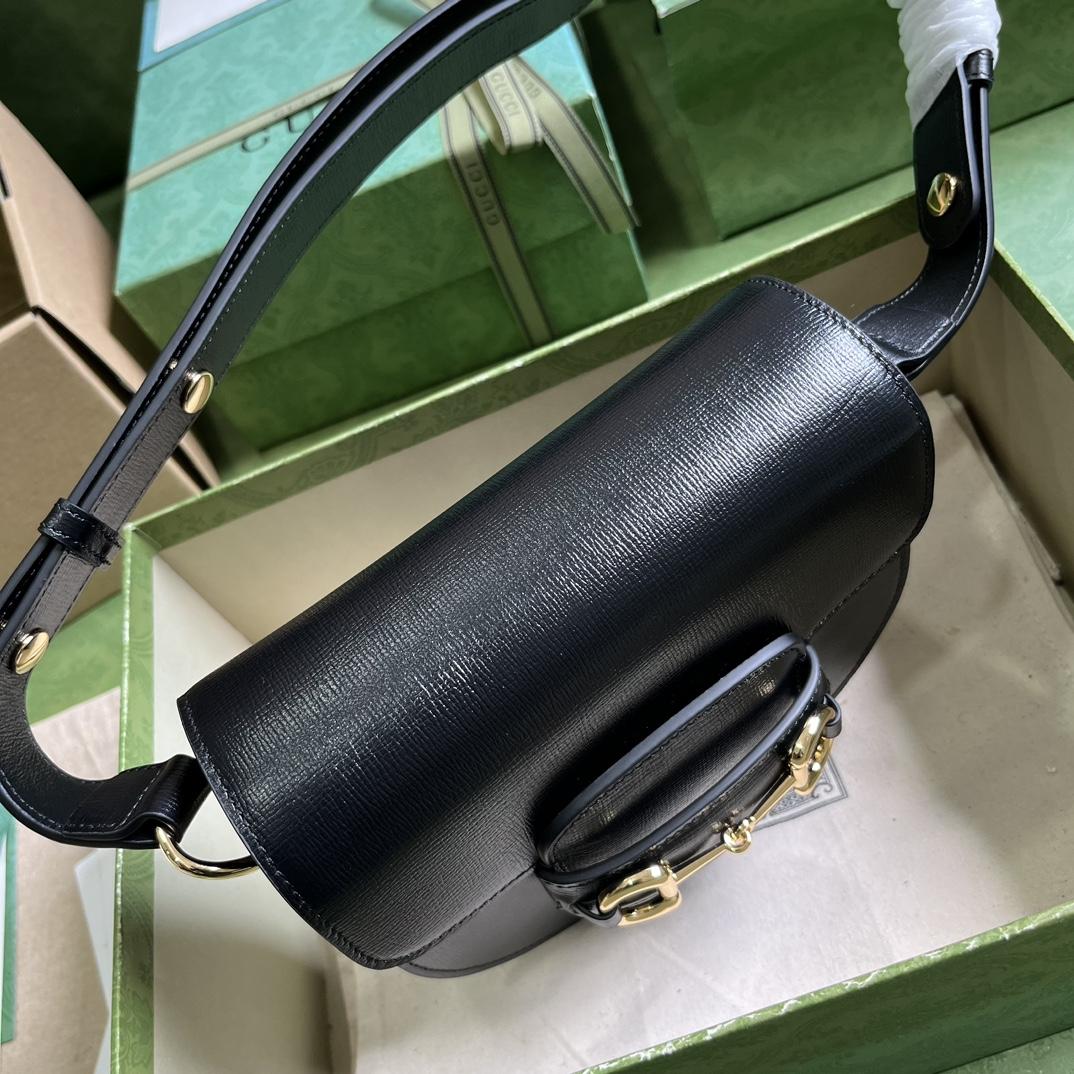 Gucci Horsebit 1955 Mini Rounded Bag (20x 13x 6cm) - PerfectKickZ