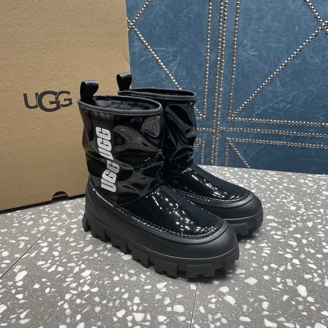 Ugg Classic Brellah Logo-print Boots - PerfectKickZ