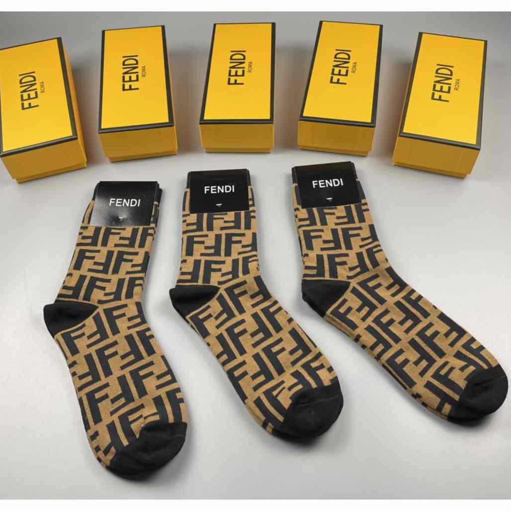 Fendi Socks /Box - PerfectKickZ