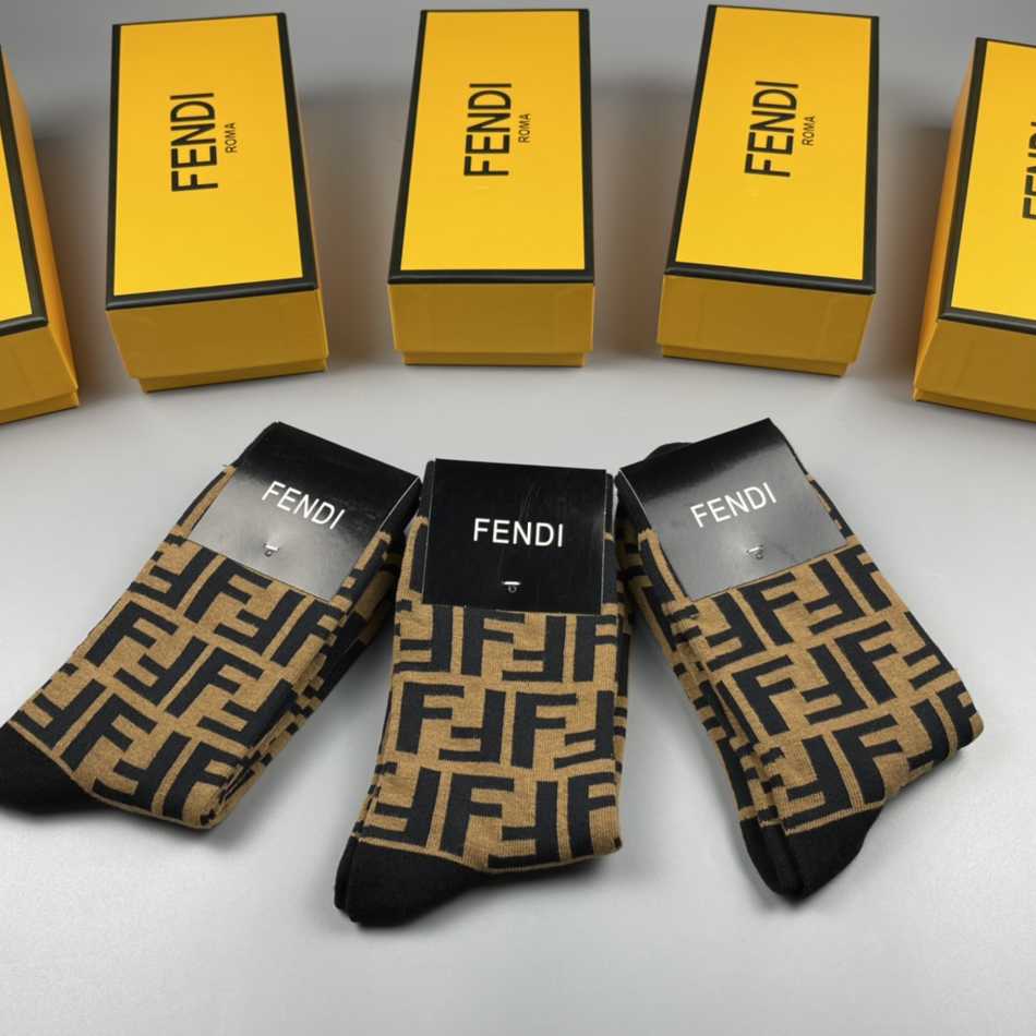 Fendi Socks /Box - PerfectKickZ