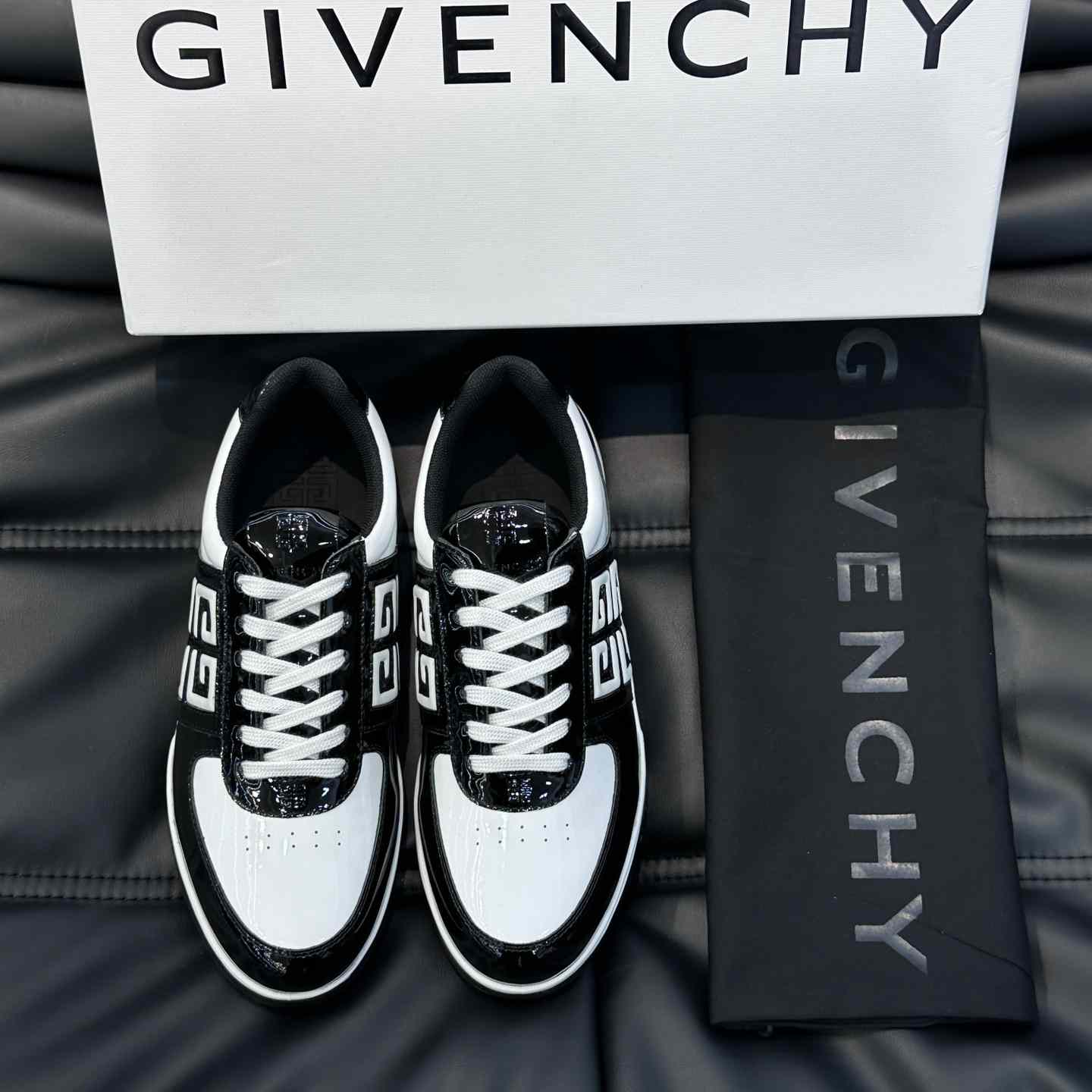 Givenchy G4 Sneakers In Patent Leather - PerfectKickZ