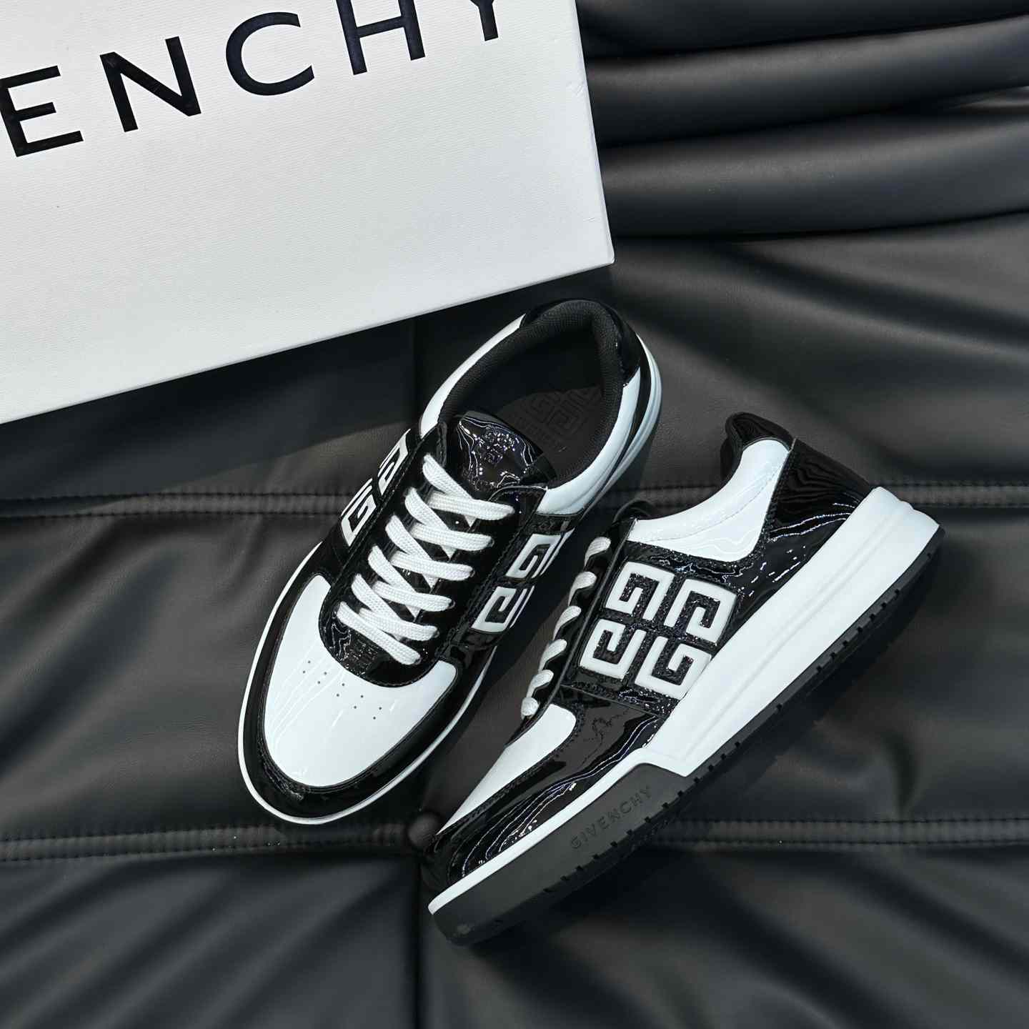 Givenchy G4 Sneakers In Patent Leather - PerfectKickZ
