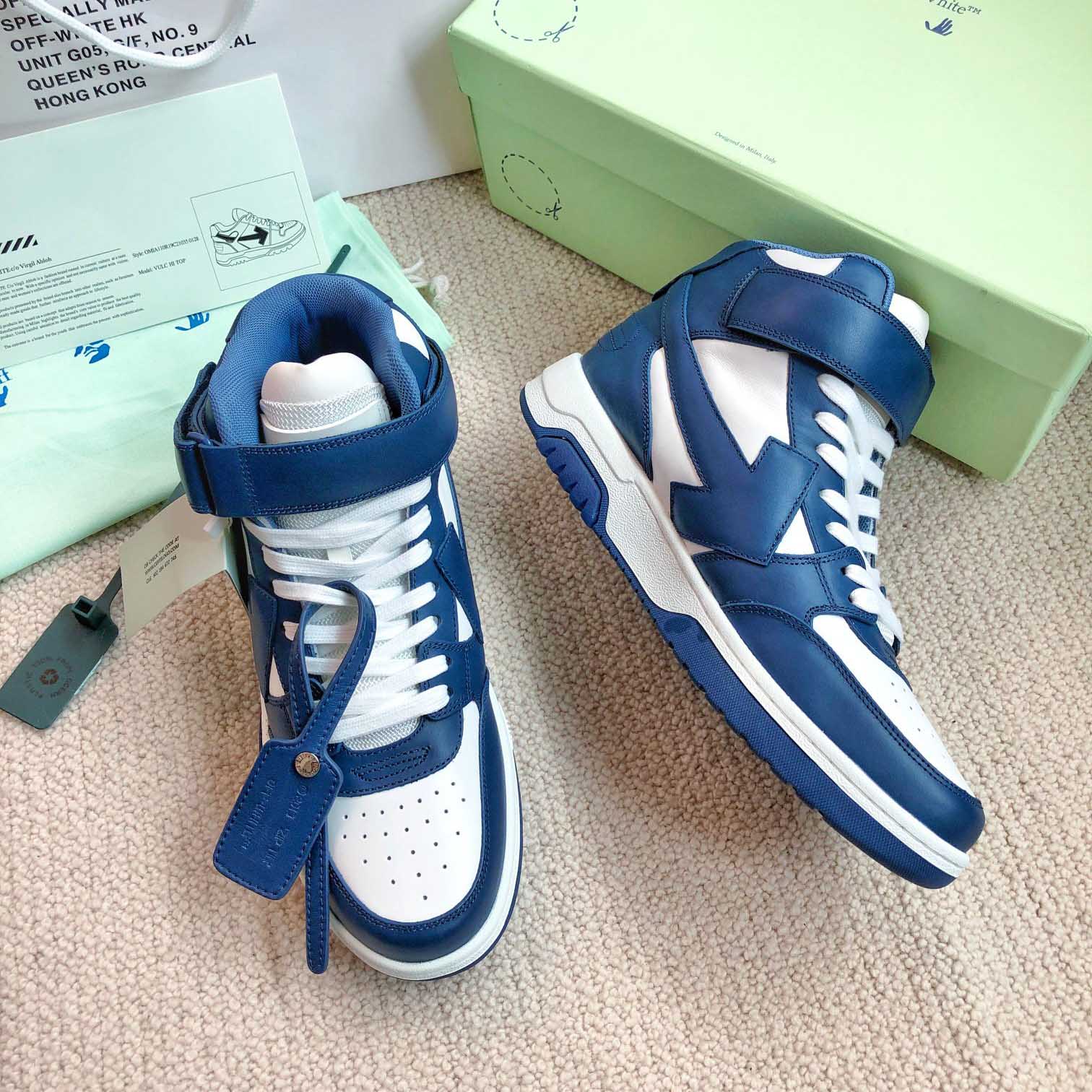 Off White Out Of Office Mid Top Sneaker - 