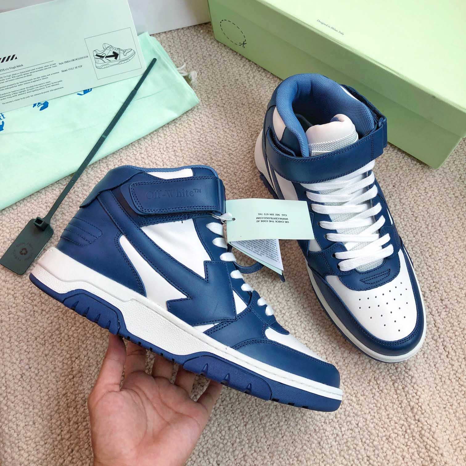 Off White Out Of Office Mid Top Sneaker - PerfectKickZ
