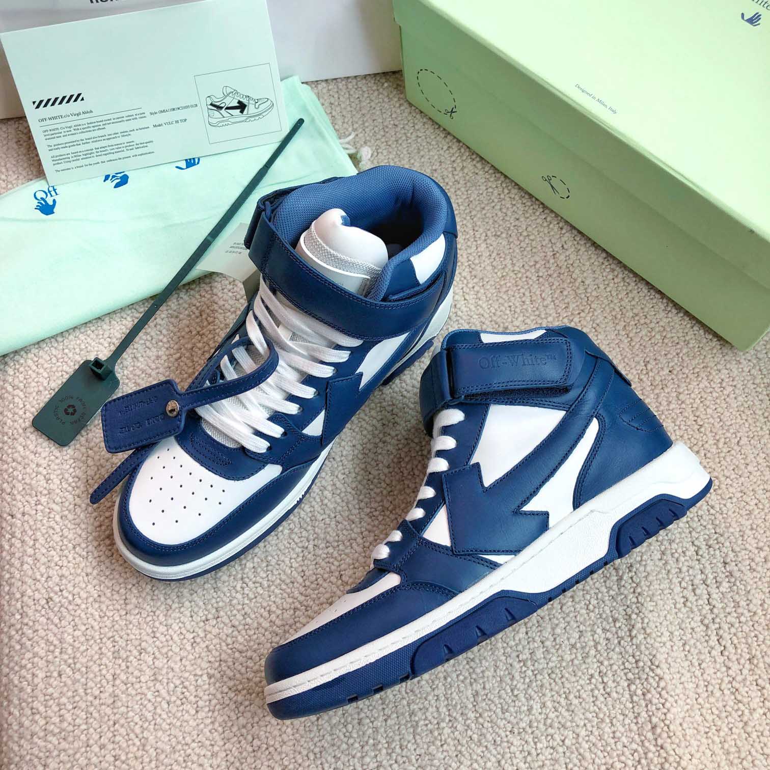 Off White Out Of Office Mid Top Sneaker - 