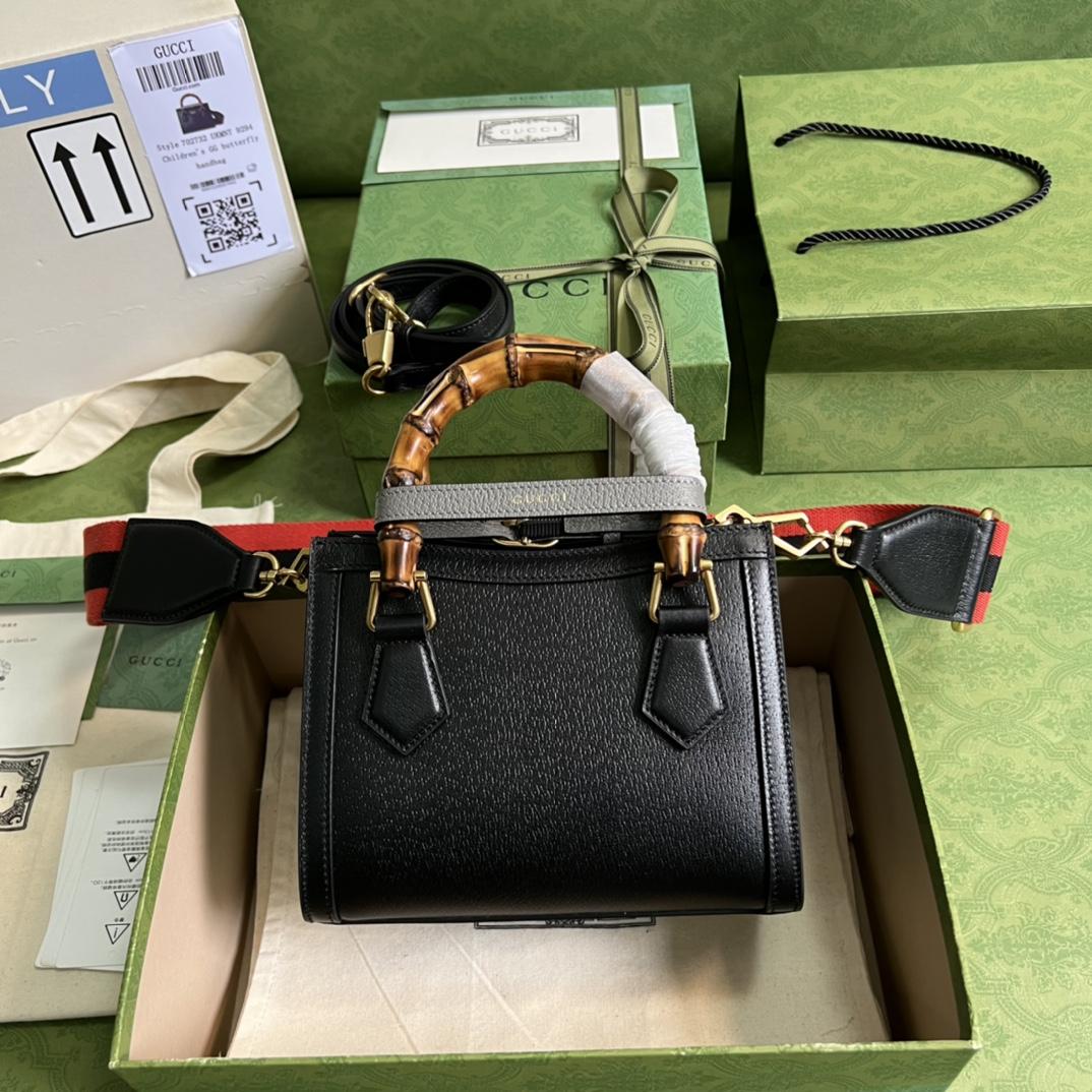 Gucci Diana Mini Tote Bag(20*16*10cm) - PerfectKickZ