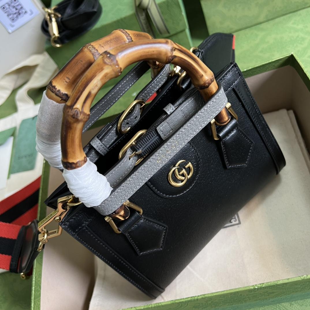 Gucci Diana Mini Tote Bag(20*16*10cm) - PerfectKickZ