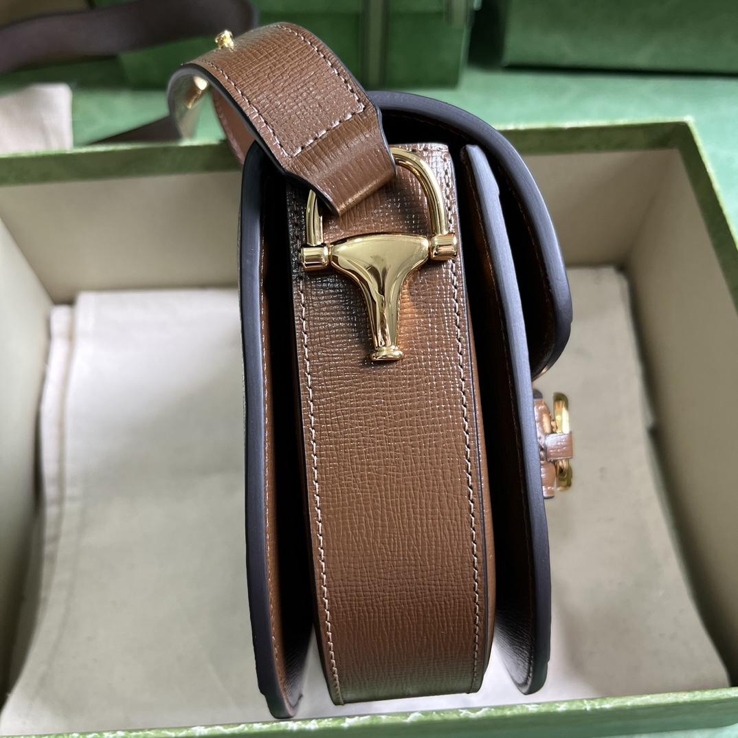 Gucci Horsebit 1955 Mini Rounded Bag (20x 13x 6cm) - PerfectKickZ