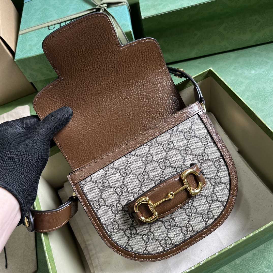 Gucci Horsebit 1955 Mini Rounded Bag (20x 13x 6cm) - PerfectKickZ