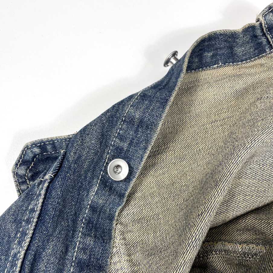 Rick Owens Cropped Denim Jacket - 