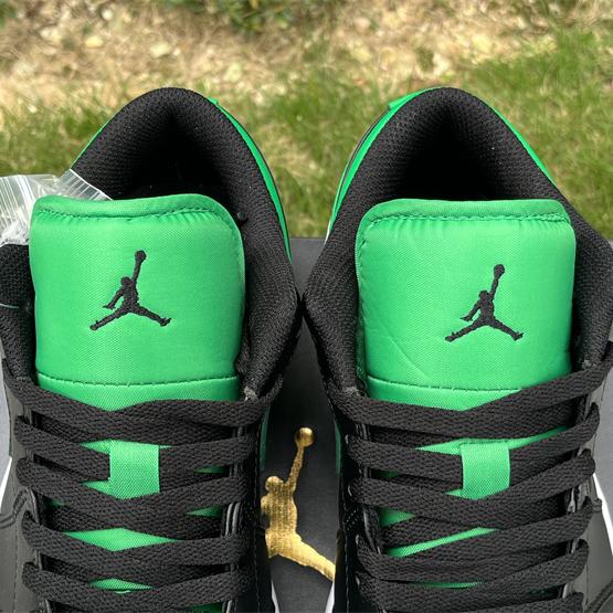 Air Jordan 1 Low “Lucky Green” Sneaker   553558-065  - PerfectKickZ