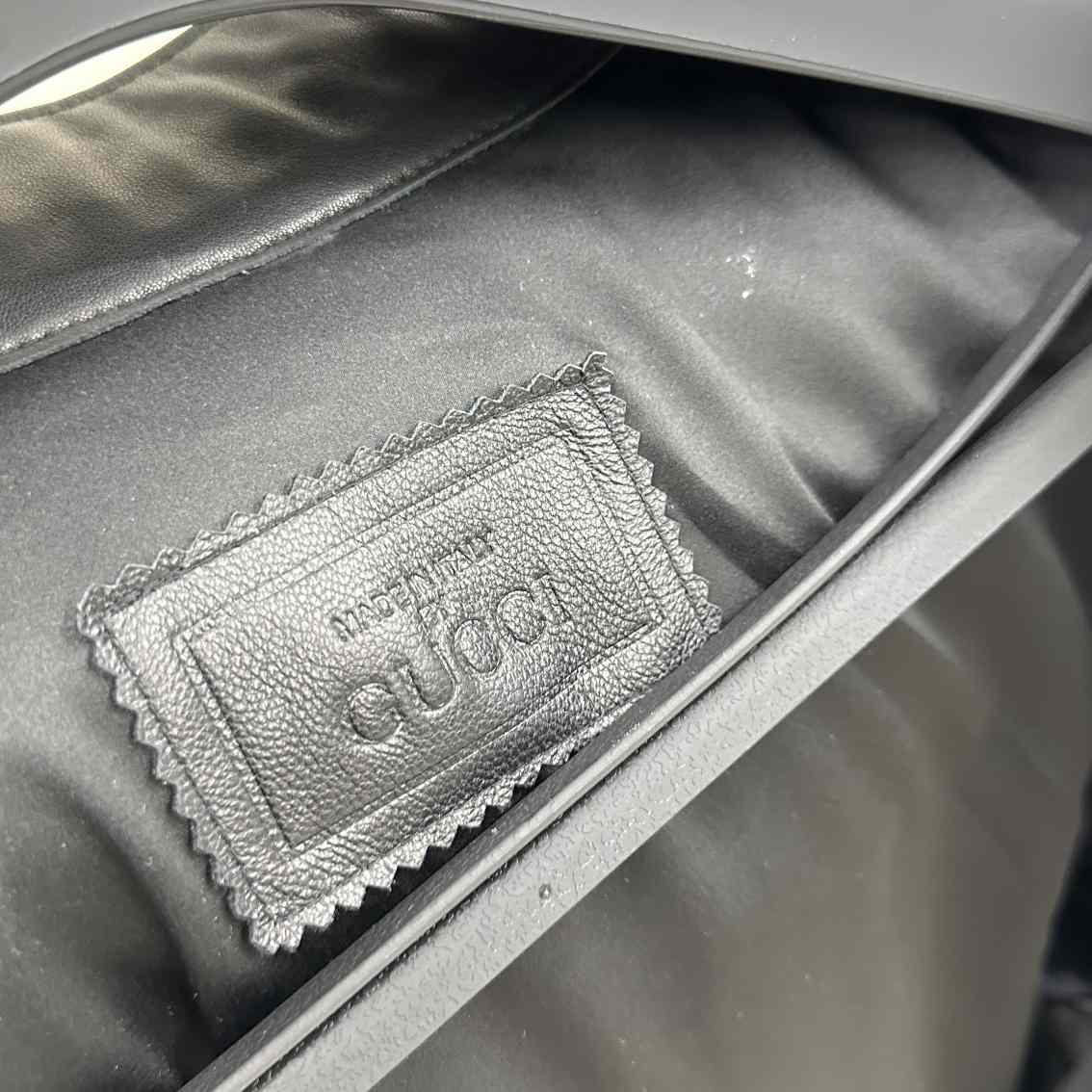 Gucci Leather Jacket With Interlocking G  - PerfectKickZ
