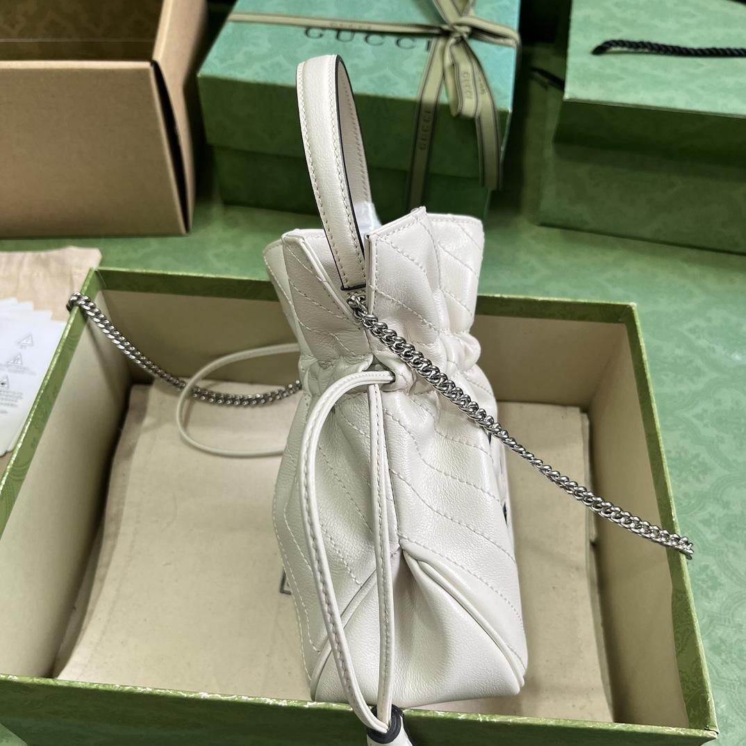 Gucci Blondie Mini Bucket Bag - PerfectKickZ