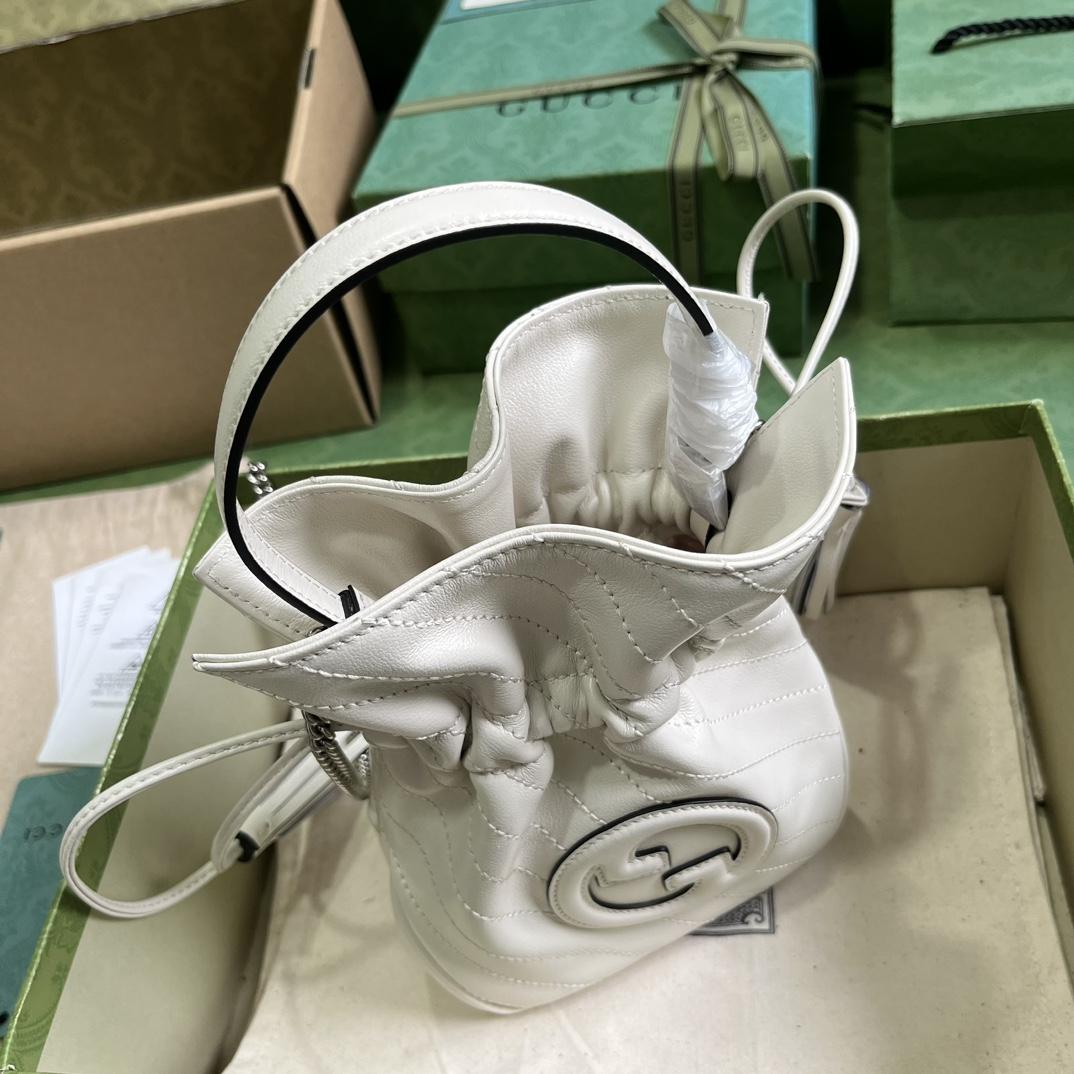 Gucci Blondie Mini Bucket Bag - PerfectKickZ