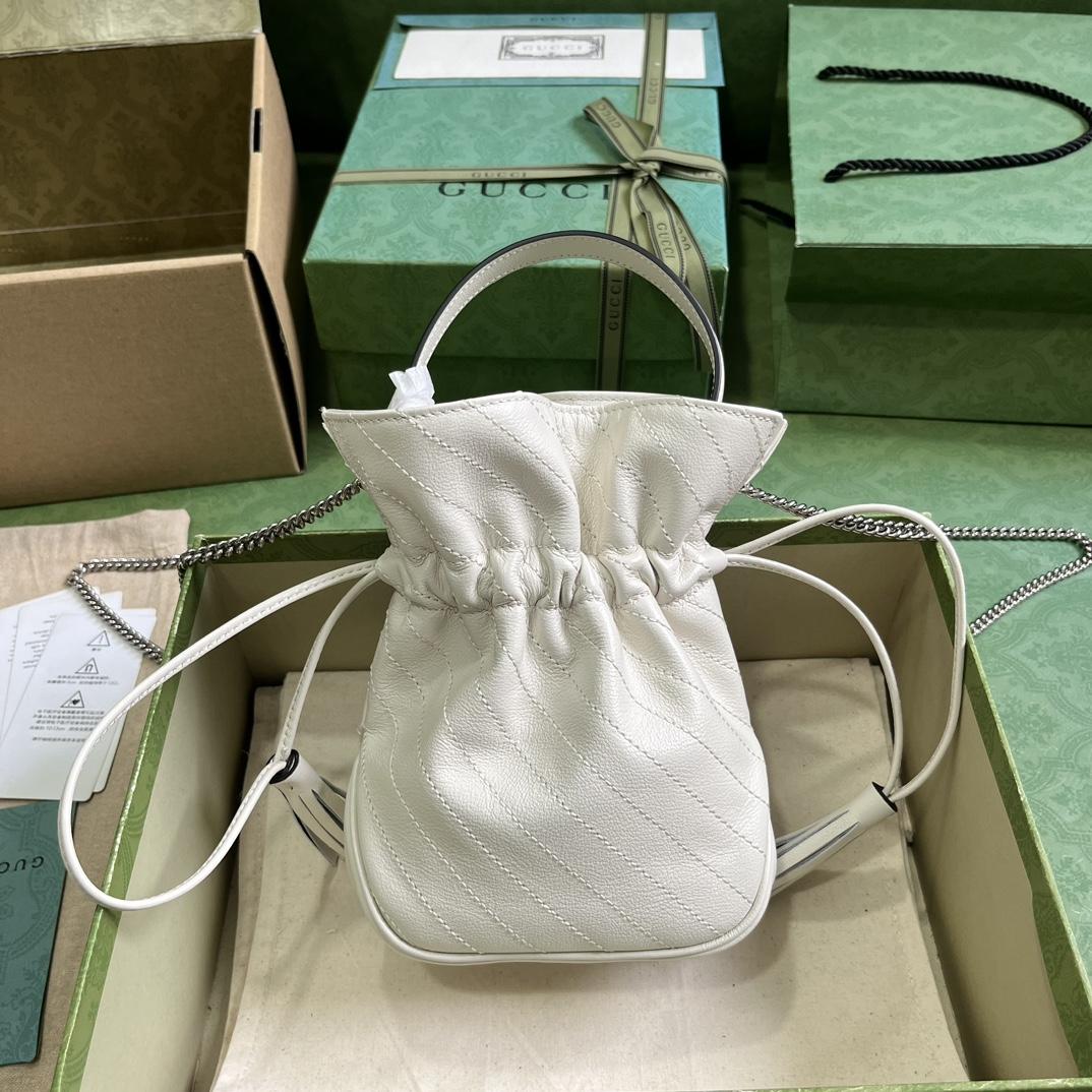 Gucci Blondie Mini Bucket Bag - PerfectKickZ