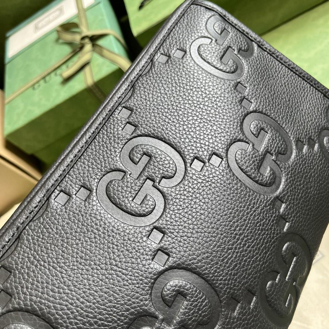 Gucci Jumbo GG Pouch (28.5x 18x 9cm) - PerfectKickZ