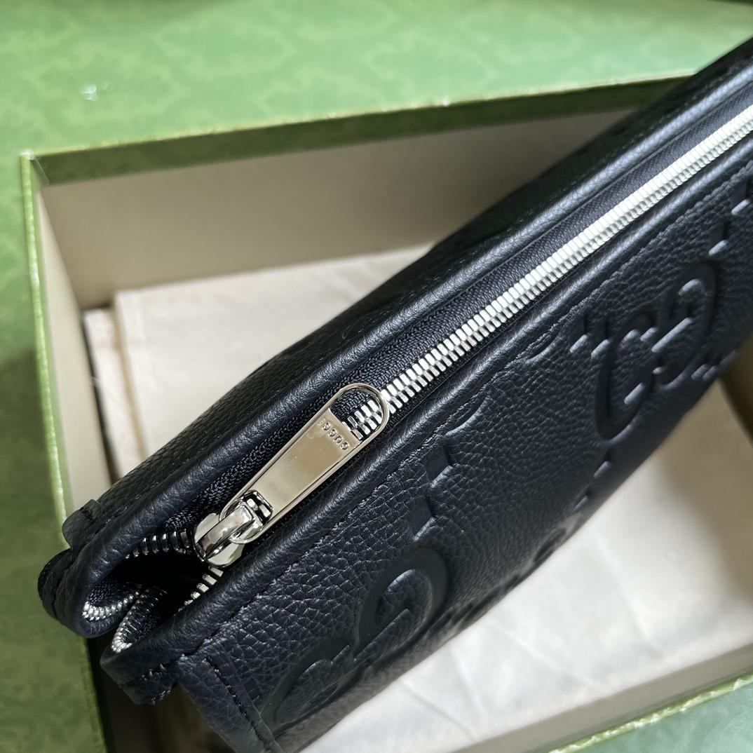 Gucci Jumbo GG Pouch (28.5x 18x 9cm) - PerfectKickZ