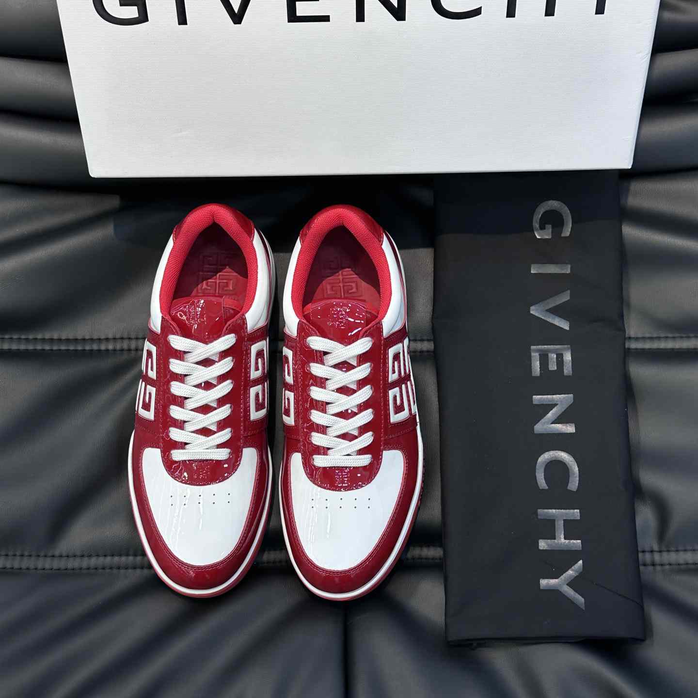 Givenchy G4 Sneakers In Patent Leather - PerfectKickZ