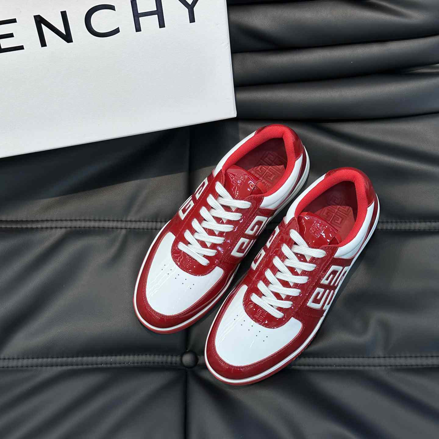 Givenchy G4 Sneakers In Patent Leather - PerfectKickZ