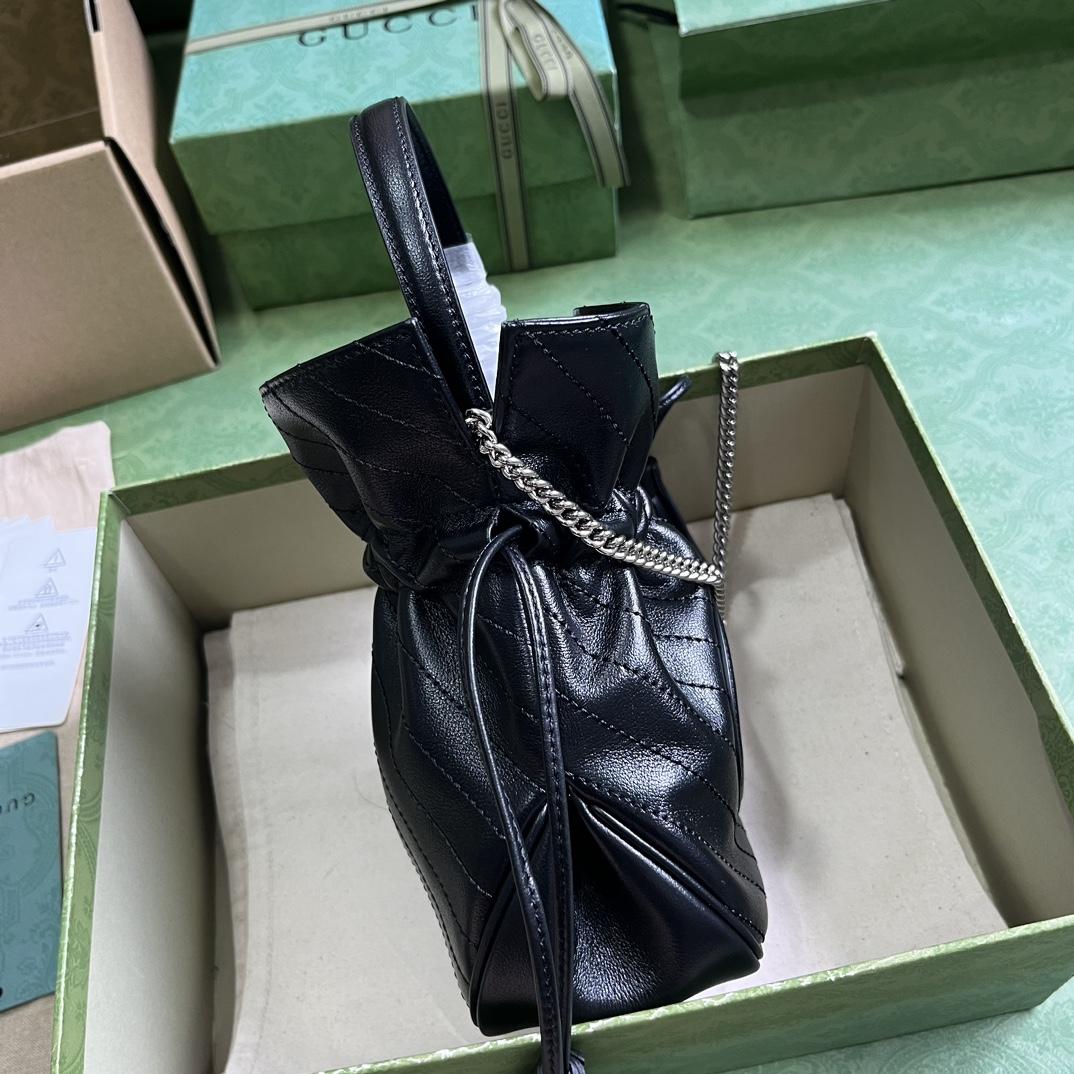 Gucci Blondie Mini Bucket Bag - PerfectKickZ
