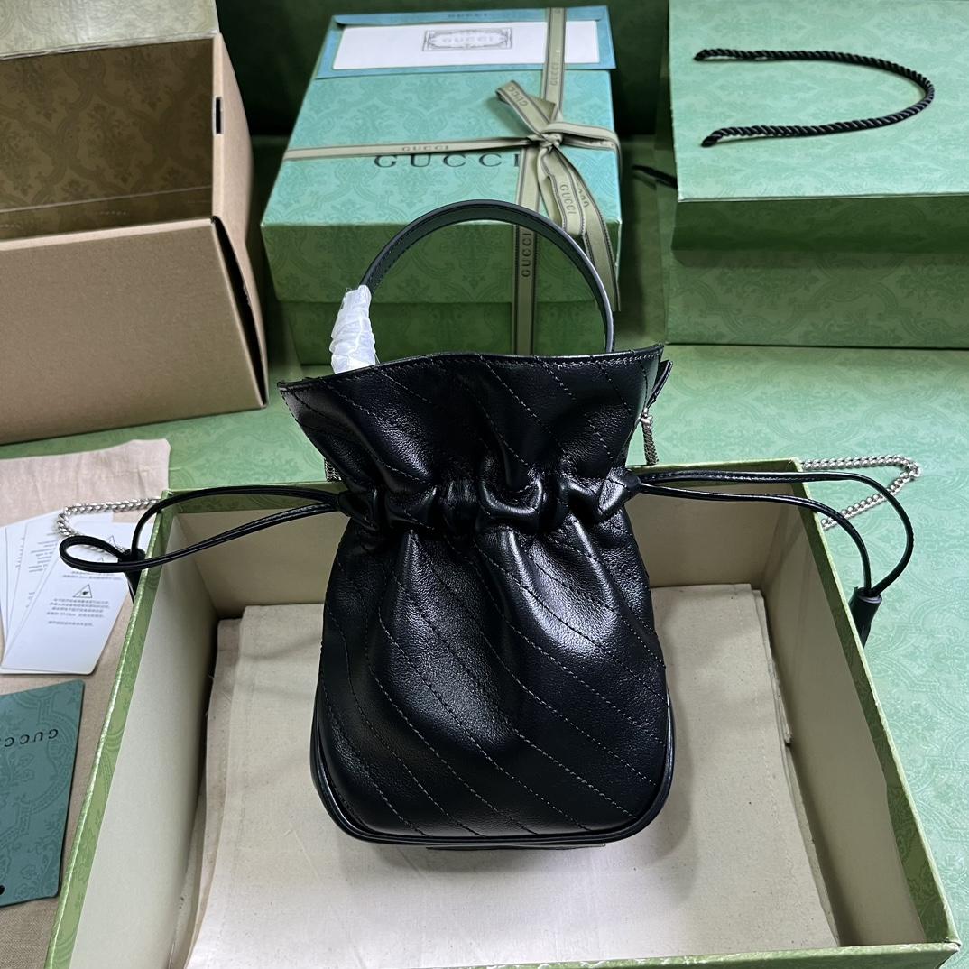 Gucci Blondie Mini Bucket Bag - PerfectKickZ