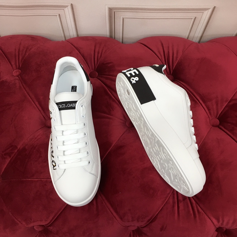 Dolce & Gabbana Portofino 'Eleganza Print - White Black' - PerfectKickZ