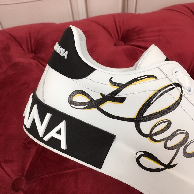 Dolce & Gabbana Portofino 'Eleganza Print - White Black' - PerfectKickZ