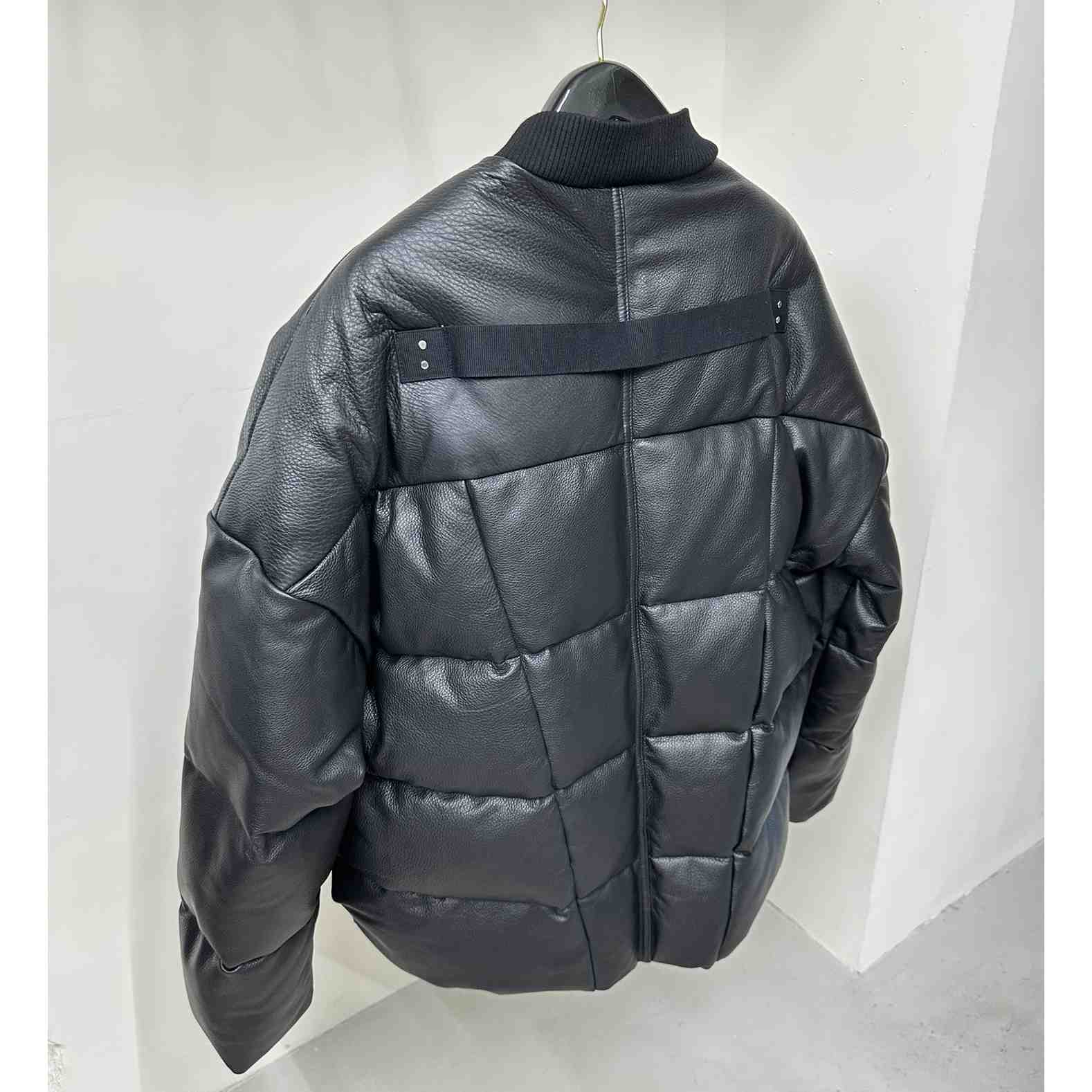 Rick Owens Down Jacket With Zipper - 