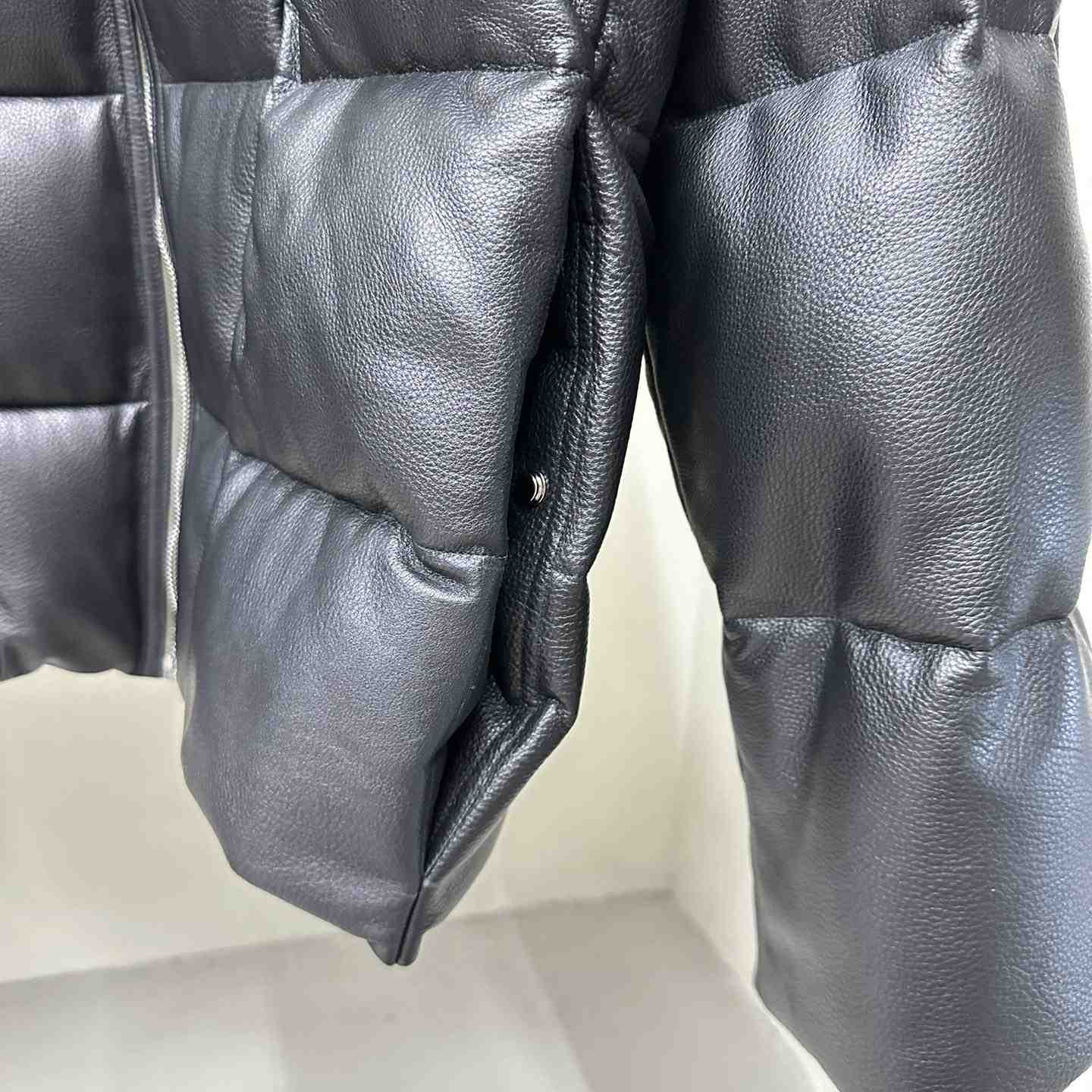 Rick Owens Down Jacket With Zipper - 
