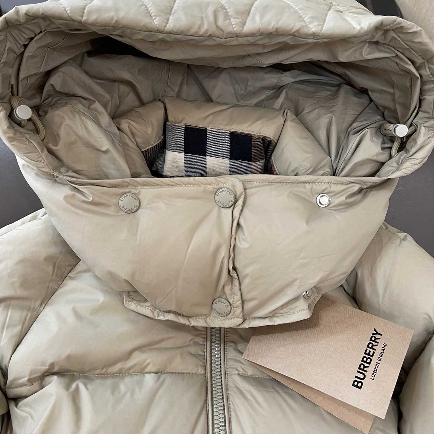 Burberry Hooded Down Jacket - PerfectKickZ