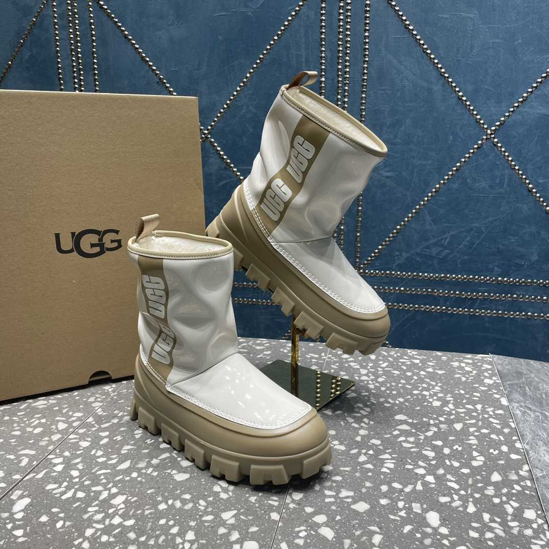 Ugg Classic Brellah Logo-print Boots - PerfectKickZ