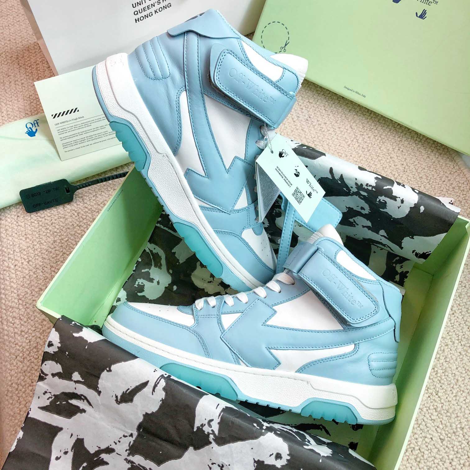 Off White Out Of Office Mid Top Sneaker - 