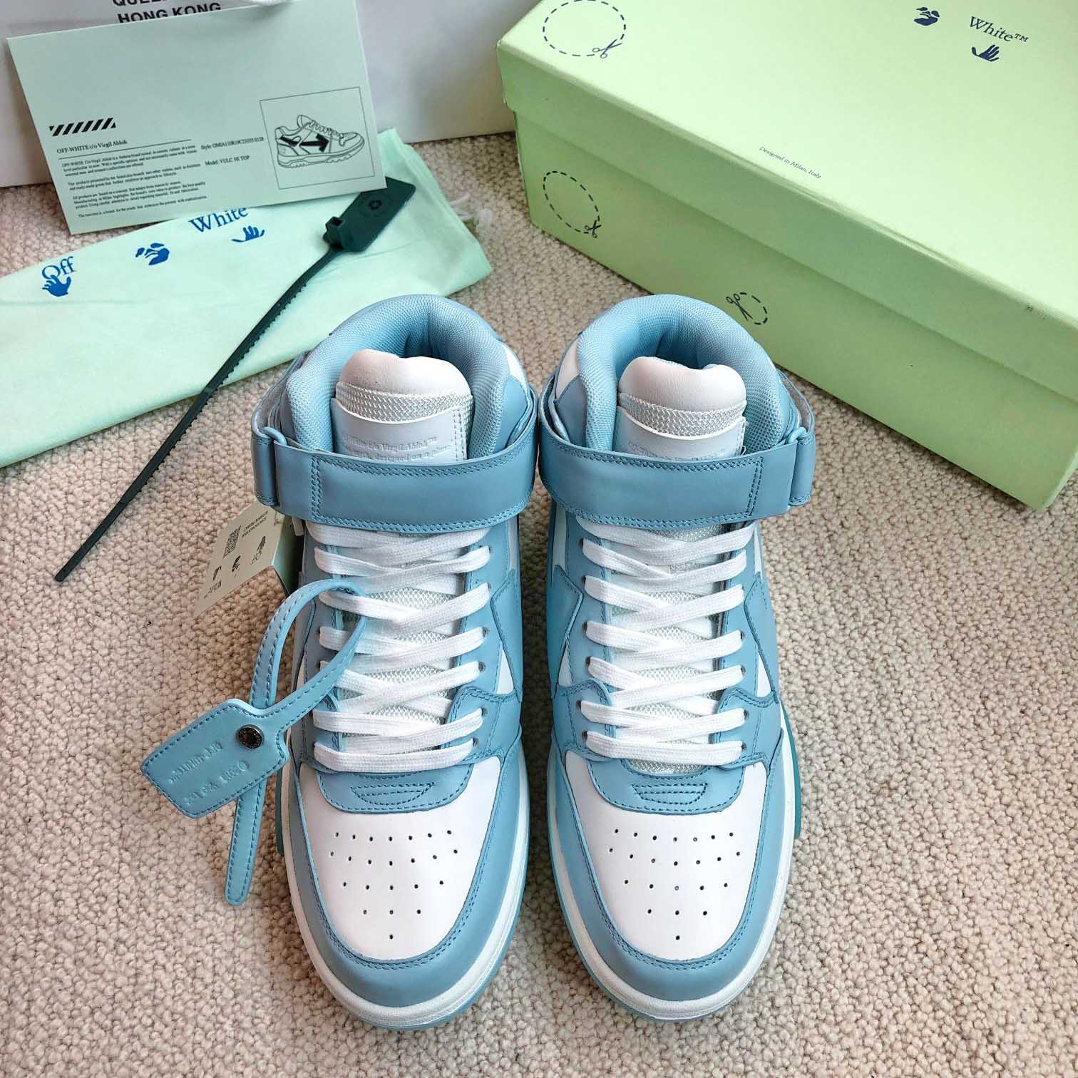 Off White Out Of Office Mid Top Sneaker - 